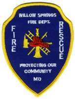 Abzeichen Fire Department Willow Springs