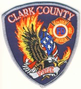 Abzeichen Fire Department Clark County