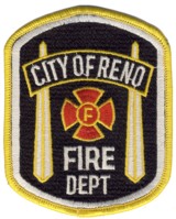 Abzeichen Fire Department City of Reno