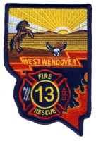 Abzeichen Fire and Rescue West Wendover