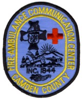 Abzeichen Fire Ambulance Communication Center Camden County