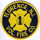 Abzeichen Volunteer Fire Company No. 1 Florence