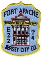 Abzeichen Fire Department Jersey City / Engine 22 / Truck 4