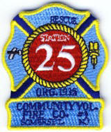 Abzeichen Fire Company 25 Somerset