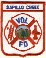 Abzeichen Volunteer Fire Department Sapillo Creek