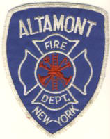 Abzeichen Fire Department Altamont