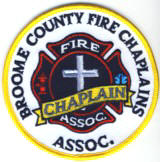 Abzeichen Fire Chaplains Broome County