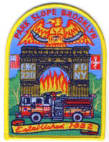 Abzeichen Fire Department City of New York / Engine 220