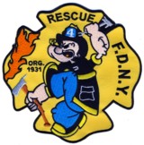Abzeichen Fire Department City of New York / Rescue 4