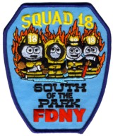 Abzeichen Fire Department City of New York / Squad 18