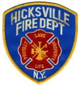 Abzeichen Fire Department Hicksville