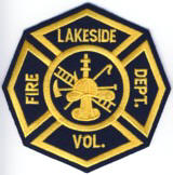 Abzeichen Volunteer Fire Department Lakeside