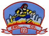 Abzeichen Fire Department City of New York / Engine 22