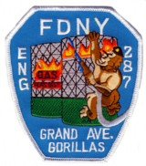 Abzeichen Fire Department City of New York / Engine 287