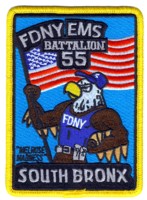 Abzeichen Fire Department New York City / Battalion 55