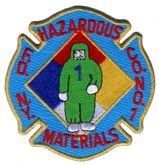 Abzeichen Fire Department New York / HAZ-MAT 10