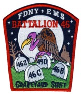 Abzeichen Fire Department New York City / Battalion 46