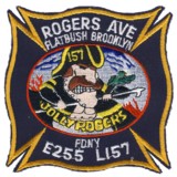Abzeichen Fire Department City of New York / Ladder 157