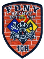 Abzeichen Fire Department New York / HAZ-MAT 10