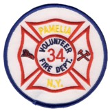 Abzeichen Volunteer Fire Department Pamelia