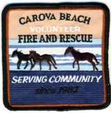 Abzeichen Fire and Rescue Carova Beach 