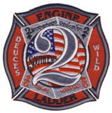 Abzeichen FD Charlotte / Station 2