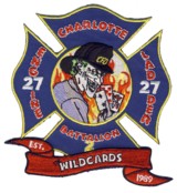 Abzeichen FD Charlotte / Station 27