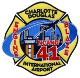 Abzeichen FD Charlotte / Station 41