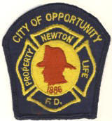 Abzeichen Fire Department Newton