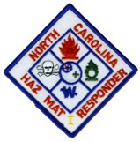 Abzeichen North Carolina HAZ MAT Responder