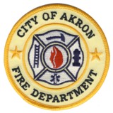 Abzeichen Fire Department City of Akron
