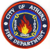 Abzeichen Fire Department City of Athems