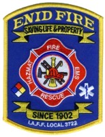 Abzeichen Fire Department Enid