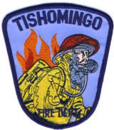Abzeichen Fire Department Tishomingo