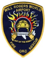 Abzeichen Fire and Rescue Will Rogers World Airport