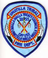 Abzeichen Firedepartment Umatilla Tribal