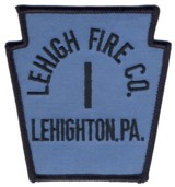 Abzeichen Fire Company 1 / Lehighton
