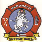 Abzeichen Fire Department McDonald