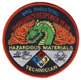 Abzeichen HAZMAT PPG Industries