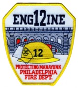 Abzeichen Fire Department Philadelphia / Station 12