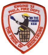 Abzeichen Fire Department Philadelphia / Station 33