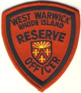 Abzeichen Reserve Officer West Warwick