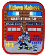 Abzeichen Fire Department Charleston / Engine 15 / Ladder 4