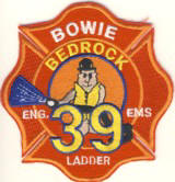 Abzeichen Ladder 39 Fire Department Bedock