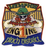 Abzeichen Fire Department Memphis / Station 1