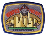 Abzeichen Fire Department Memphis / Live and Property