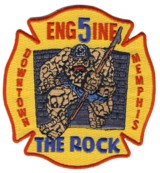 Abzeichen Fire Department Memphis / Station 5