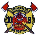 Abzeichen Fire Department Memphis / Station 10