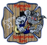 Abzeichen Fire Department Memphis / Station 31
