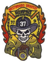 Abzeichen Fire Department Memphis / Station 37